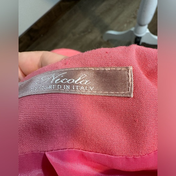 Coral blazer nichola designed in Italy size 12 - Picture 3 of 13